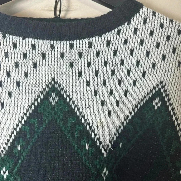 Vintage Capricorn Abstract Pullover Sweater  Large - Picture 4 of 5